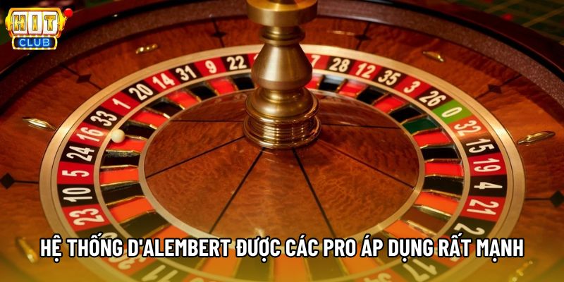 Hệ thống d'Alembert được các Pro áp dụng rất mạnh