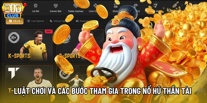 Luật chơi và các bước tham gia trong Nổ Hũ Thần Tài 777