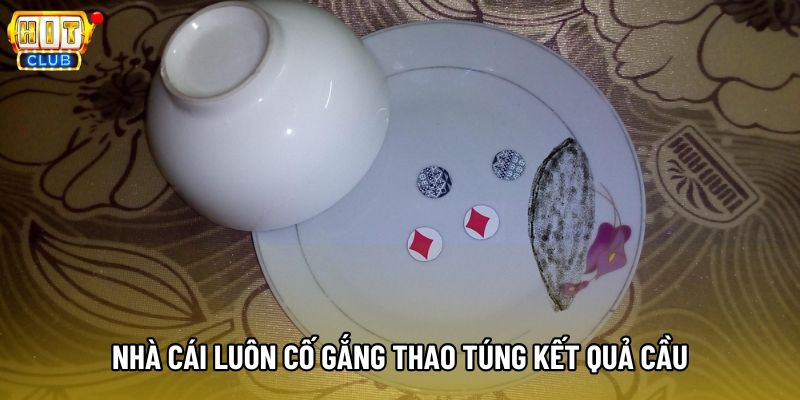 Nhà cái luôn cố gắng thao túng kết quả cầu