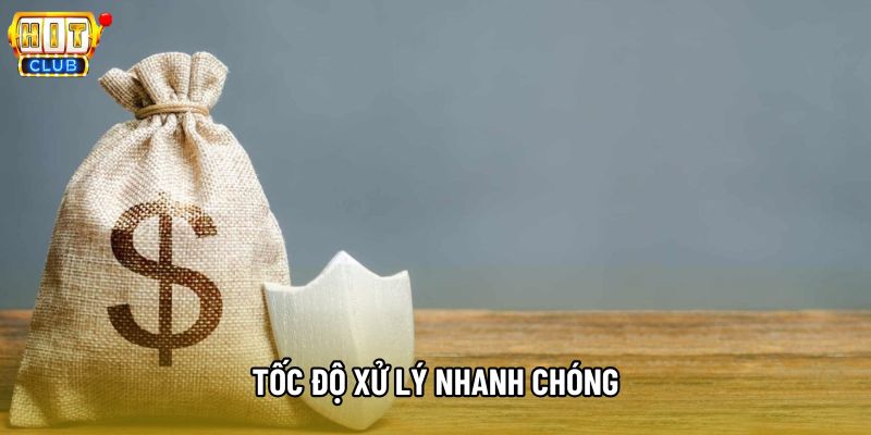 Tốc độ xử lý nhanh chóng